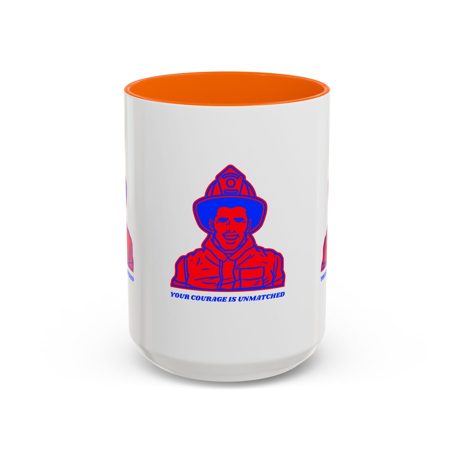 Firefighter Accent Coffee Mug – Your courage is unmatched