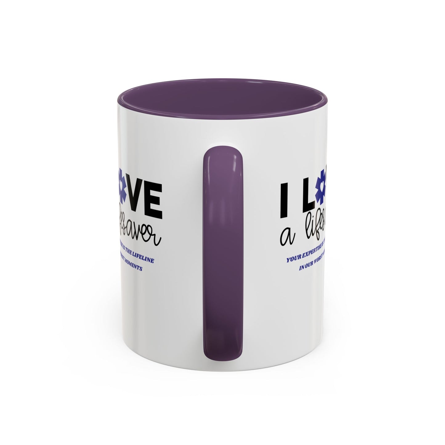EMS Accent Coffee Mug – Your expertise is the lifeline in our worst moments