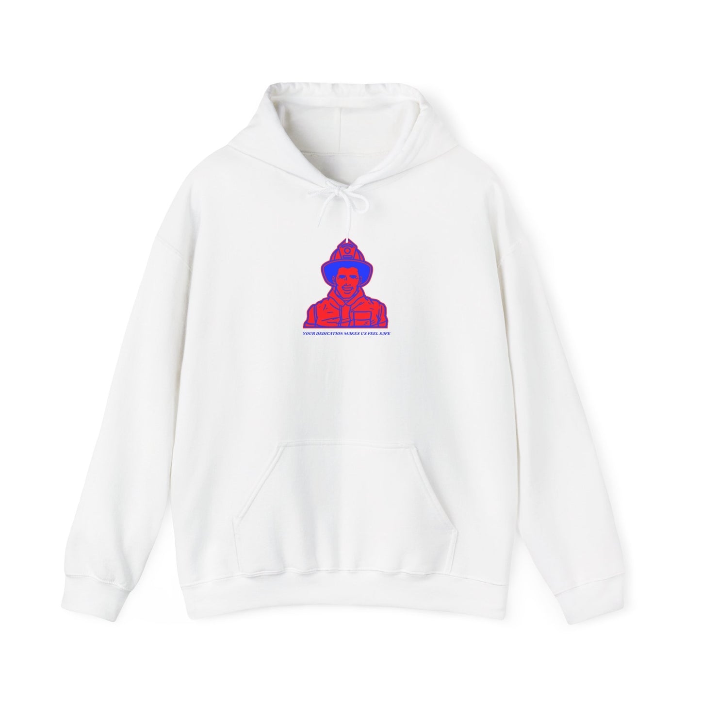 Firefighter Hooded Sweatshirt – Your dedication makes us feel safe