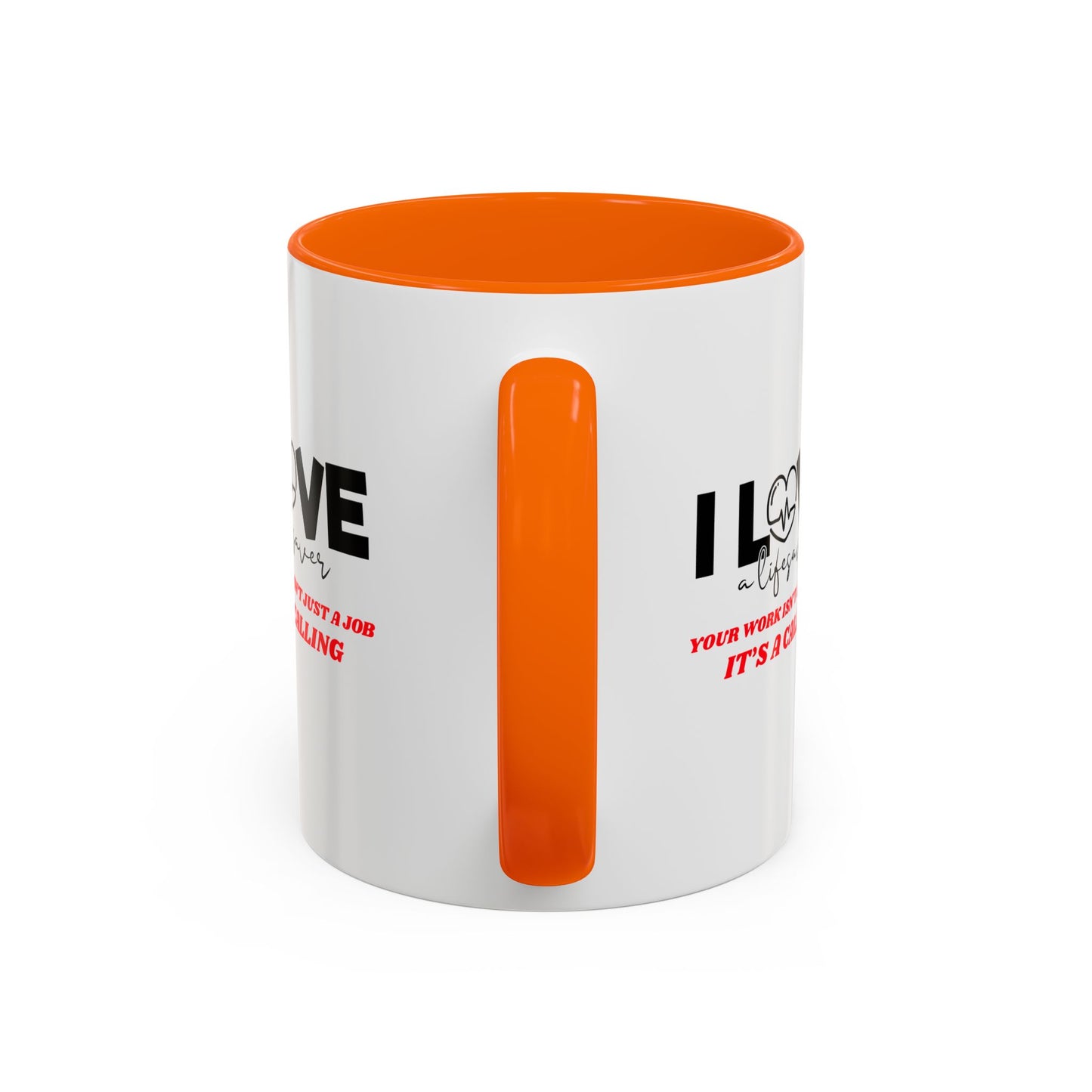 EMS Accent Coffee Mug – Your work isn’t just a job, it’s a calling