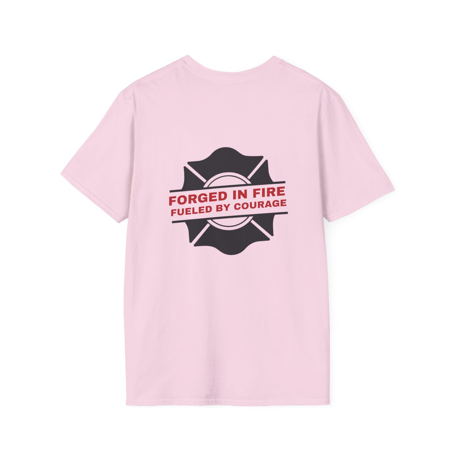 Firefighter Softstyle T-Shirt – Forged in fire, fueled by courage