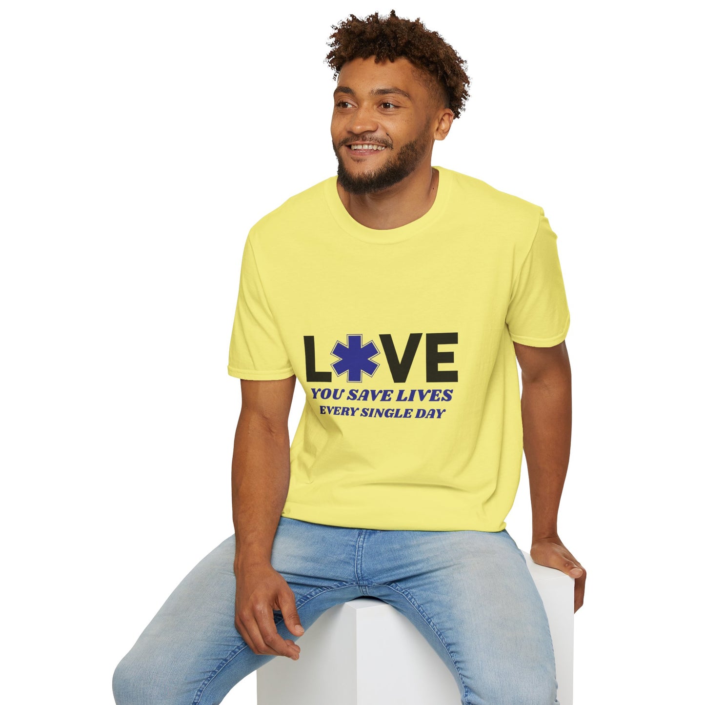EMS Inspiration Softstyle T-Shirt – You save lives every single day