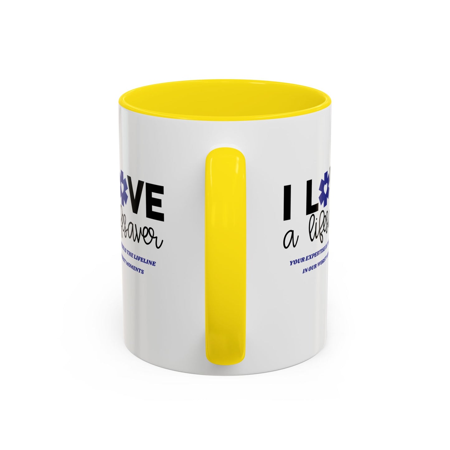 EMS Accent Coffee Mug – Your expertise is the lifeline in our worst moments