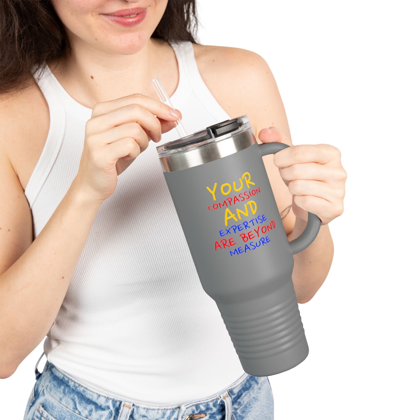 EMS Insulated Travel Mug, 40oz - Your compassion and expertise are beyond measure