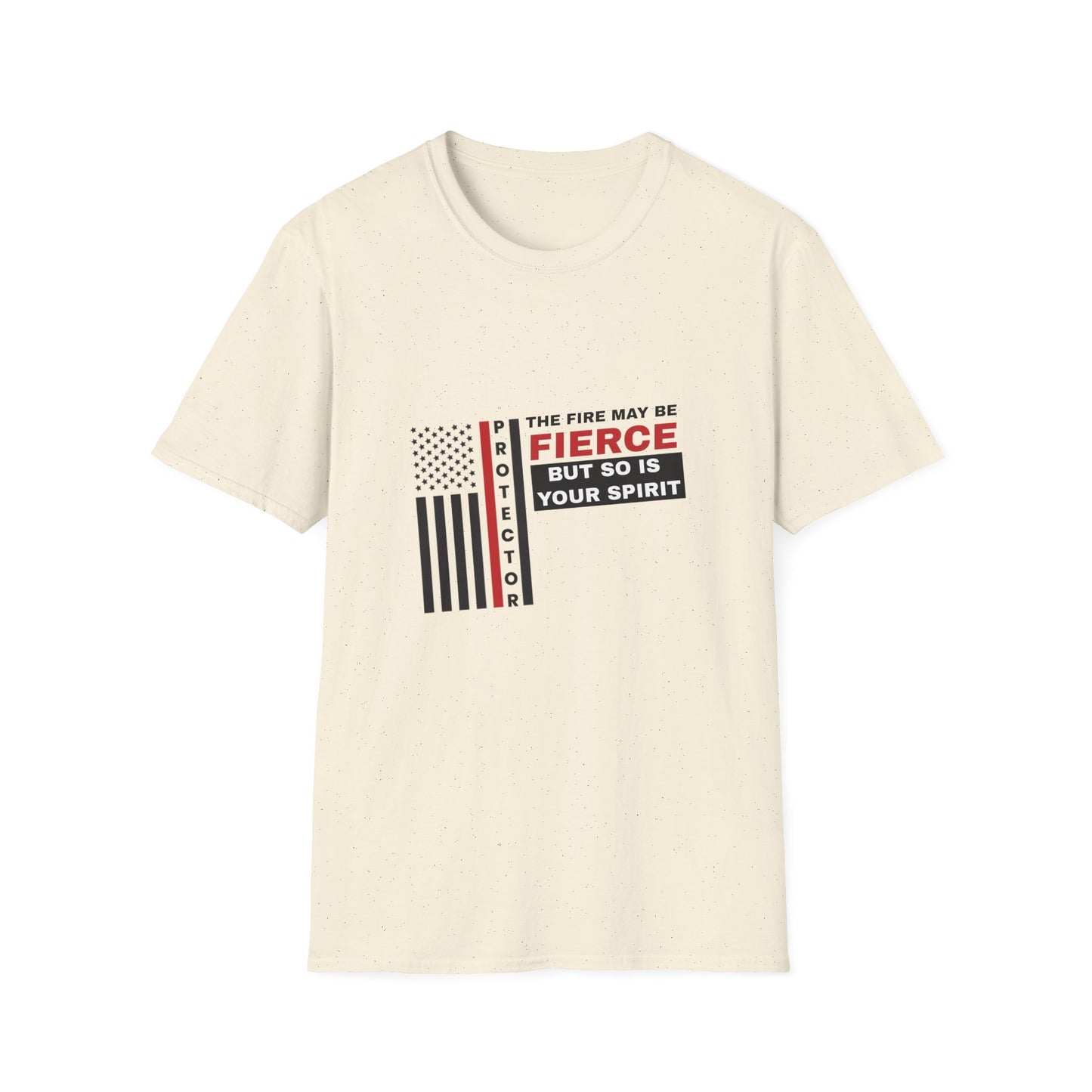 Firefighter Softstyle T-Shirt – The fire may be fierce, but so is your spirit