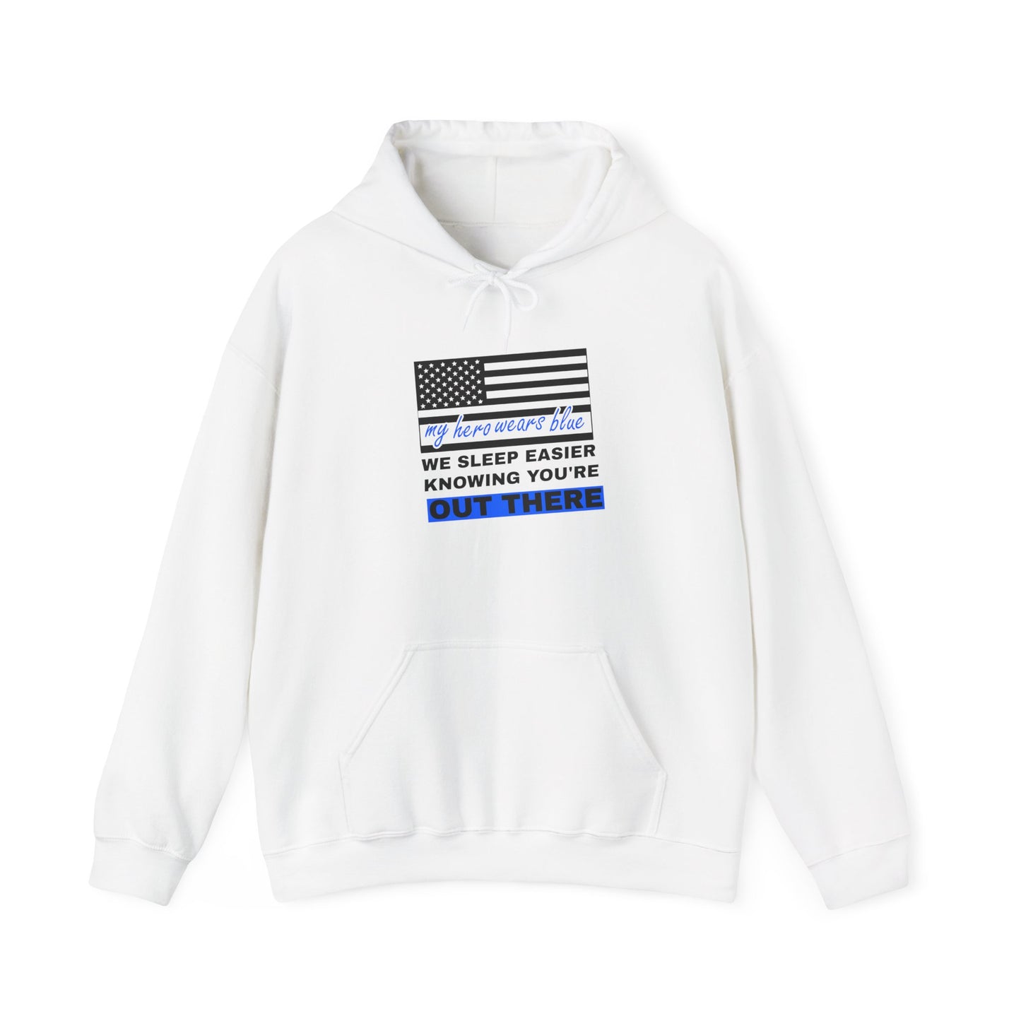Police Hooded Sweatshirt – We sleep easier knowing you're out there