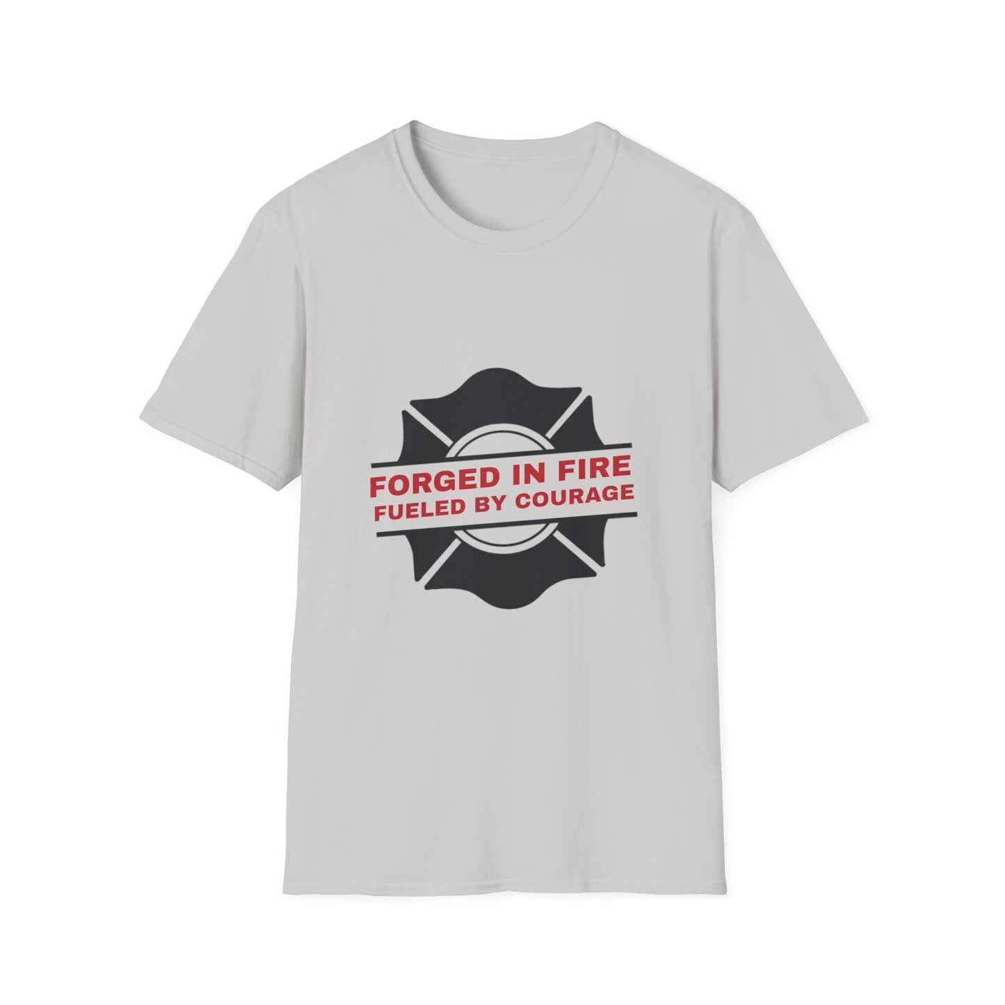 Firefighter Softstyle T-Shirt – Forged in fire, fueled by courage