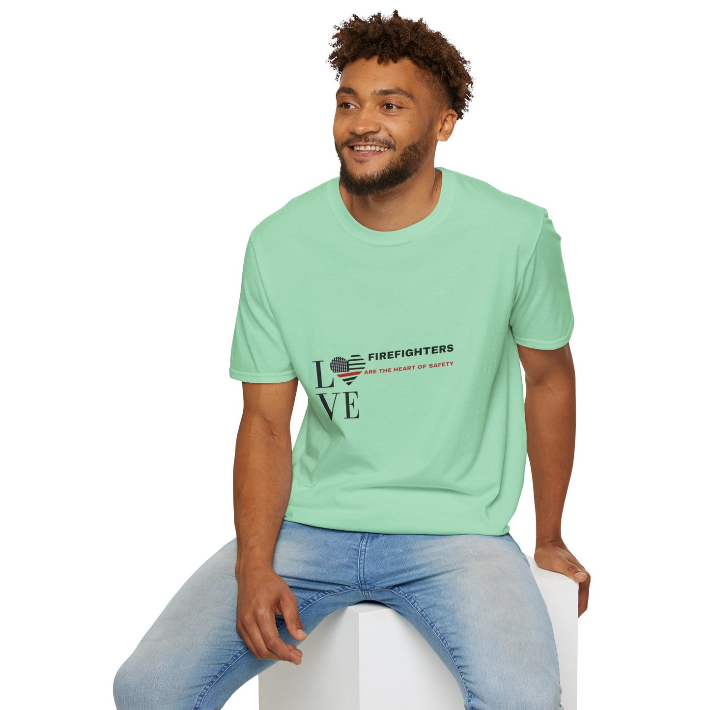 Firefighter Softstyle T-Shirt – Firefighters are the heart of safety