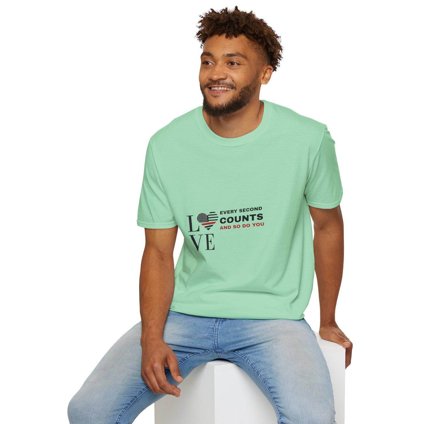 Firefighter Softstyle T-Shirt – Every second counts, and so do you
