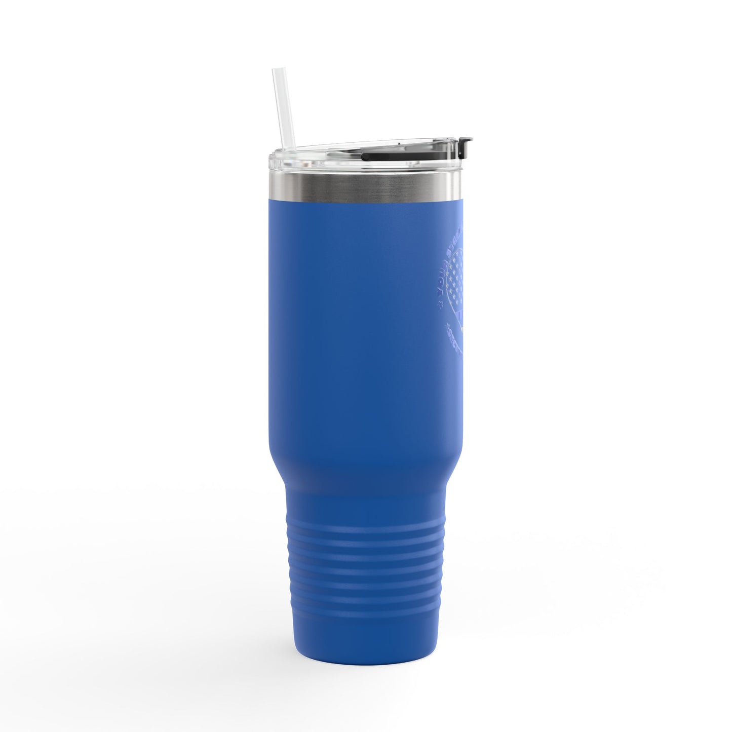 Travel Mug, 40oz Your Strength Is a Source of Security for Us All - Police Appreciation Design