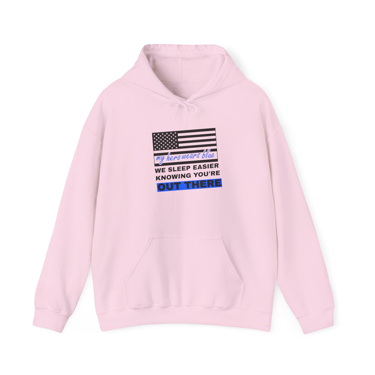 Police Hooded Sweatshirt – We sleep easier knowing you're out there
