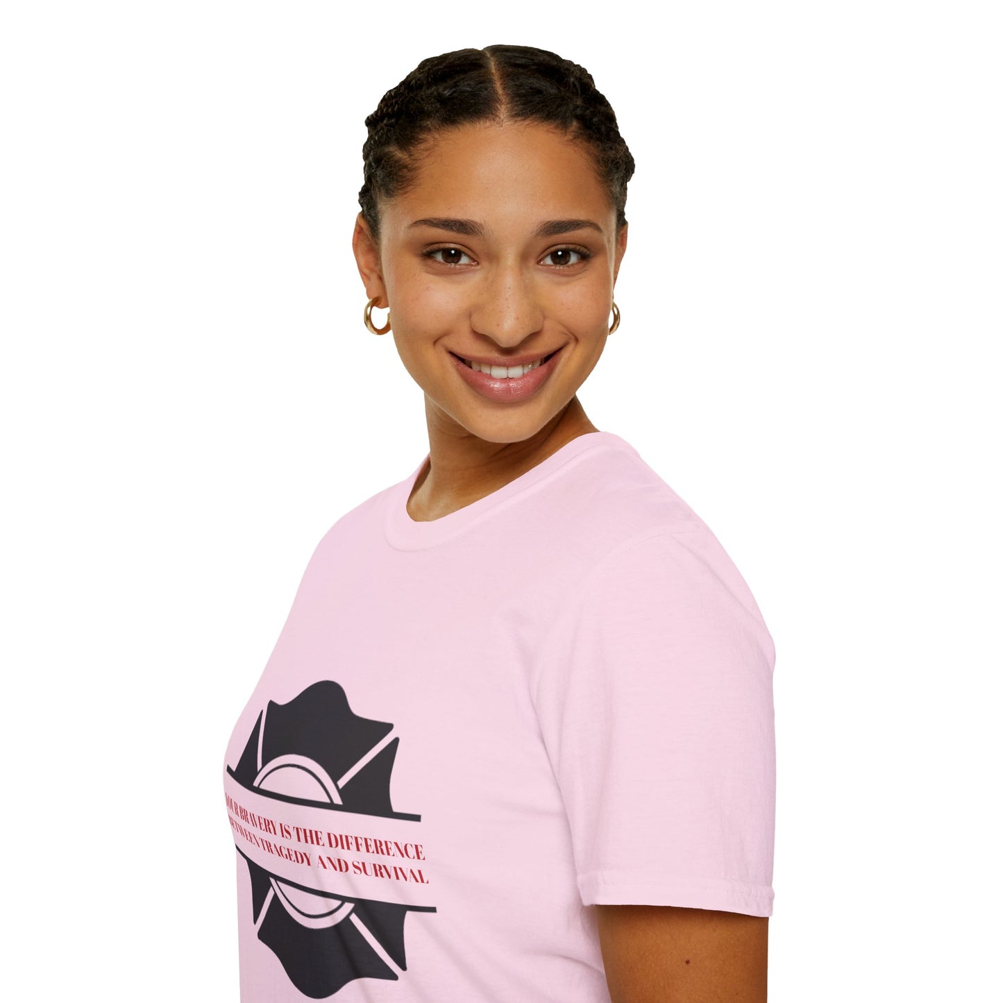 Firefighter Softstyle T-Shirt – Your bravery is the difference between tragedy and survival