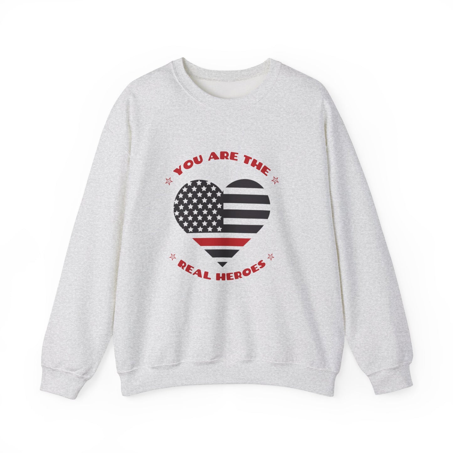 Firefighter Unisex Heavy Blend Crewneck Sweatshirt – You are the real heroes