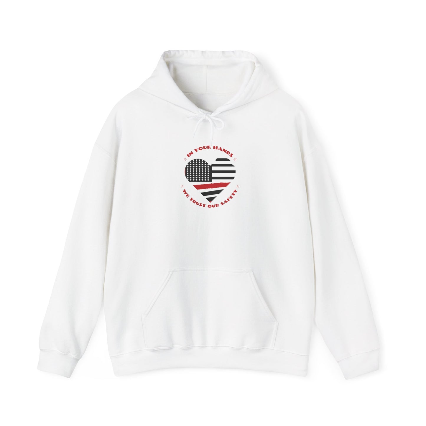 Firefighter Hooded Sweatshirt – In your hands, we trust our safety