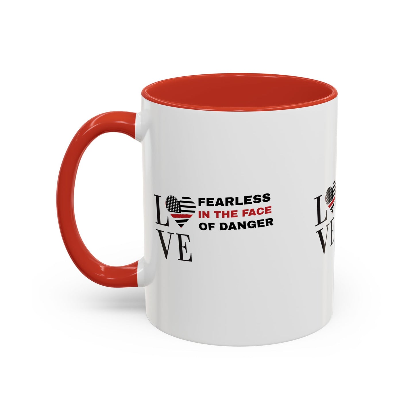 Firefighter Accent Coffee Mug – Fearless in the face of danger