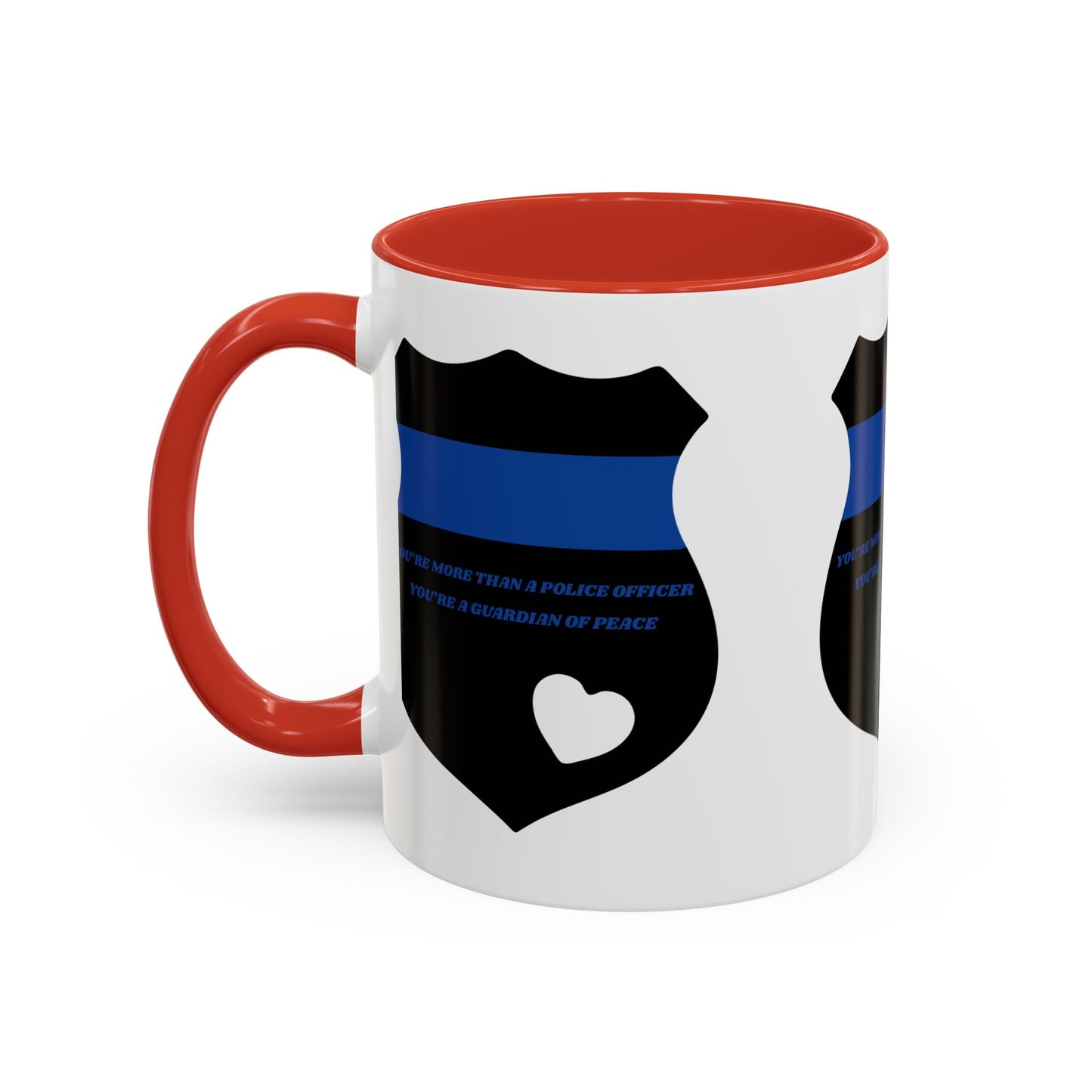 Police Accent Coffee Mug – You’re more than a police officer—you’re a guardian of peace