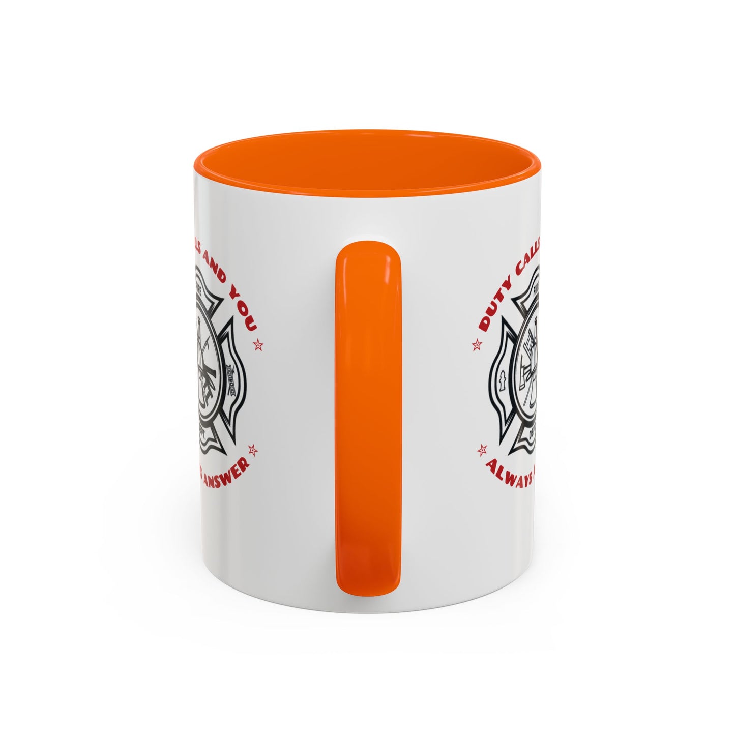Firefighter Accent Coffee Mug – Duty calls, and you always answer