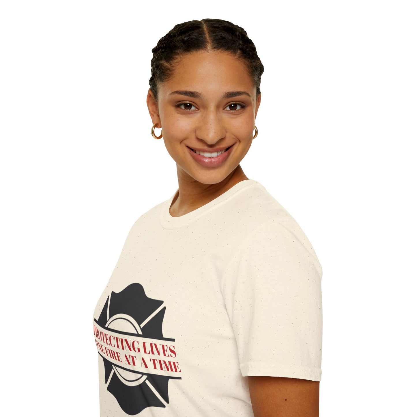 Firefighter Softstyle T-Shirt – Protecting lives, one fire at a time