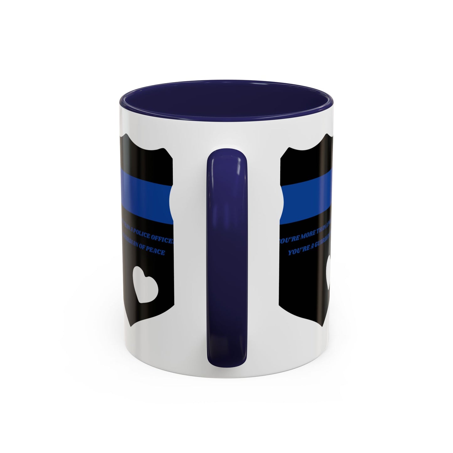 Police Accent Coffee Mug – You’re more than a police officer—you’re a guardian of peace