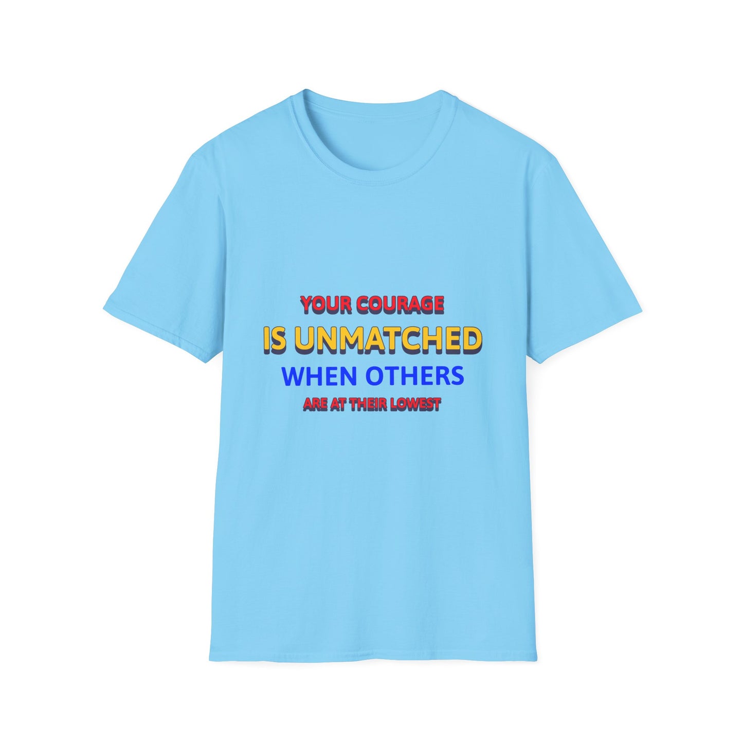 EMS Inspiration Softstyle T-Shirt – Your courage is unmatched when others are at their lowest