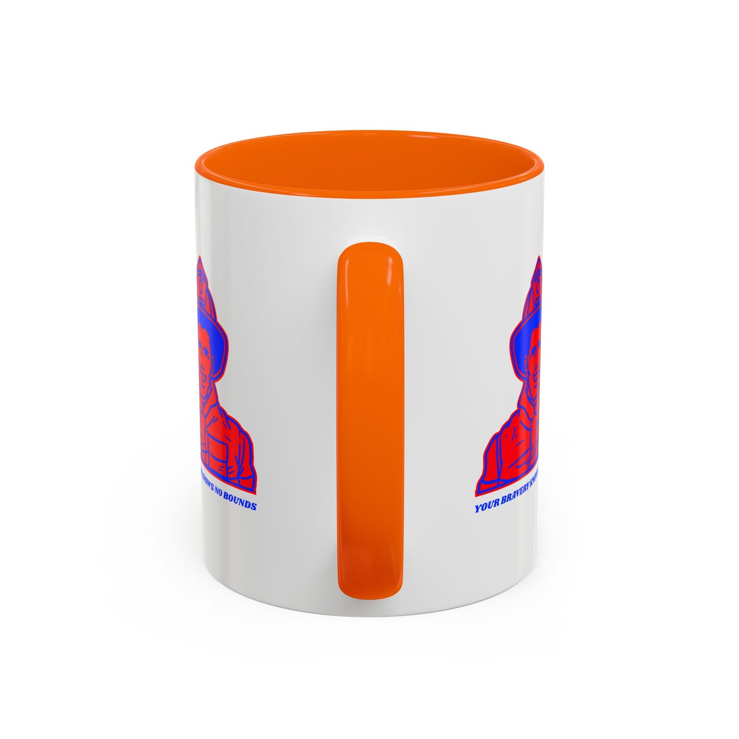 Firefighter Accent Coffee Mug – Your bravery knows no bounds