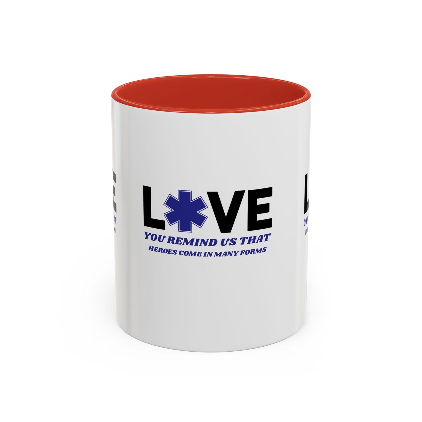 EMS Accent Coffee Mug – You remind us that heroes come in many forms