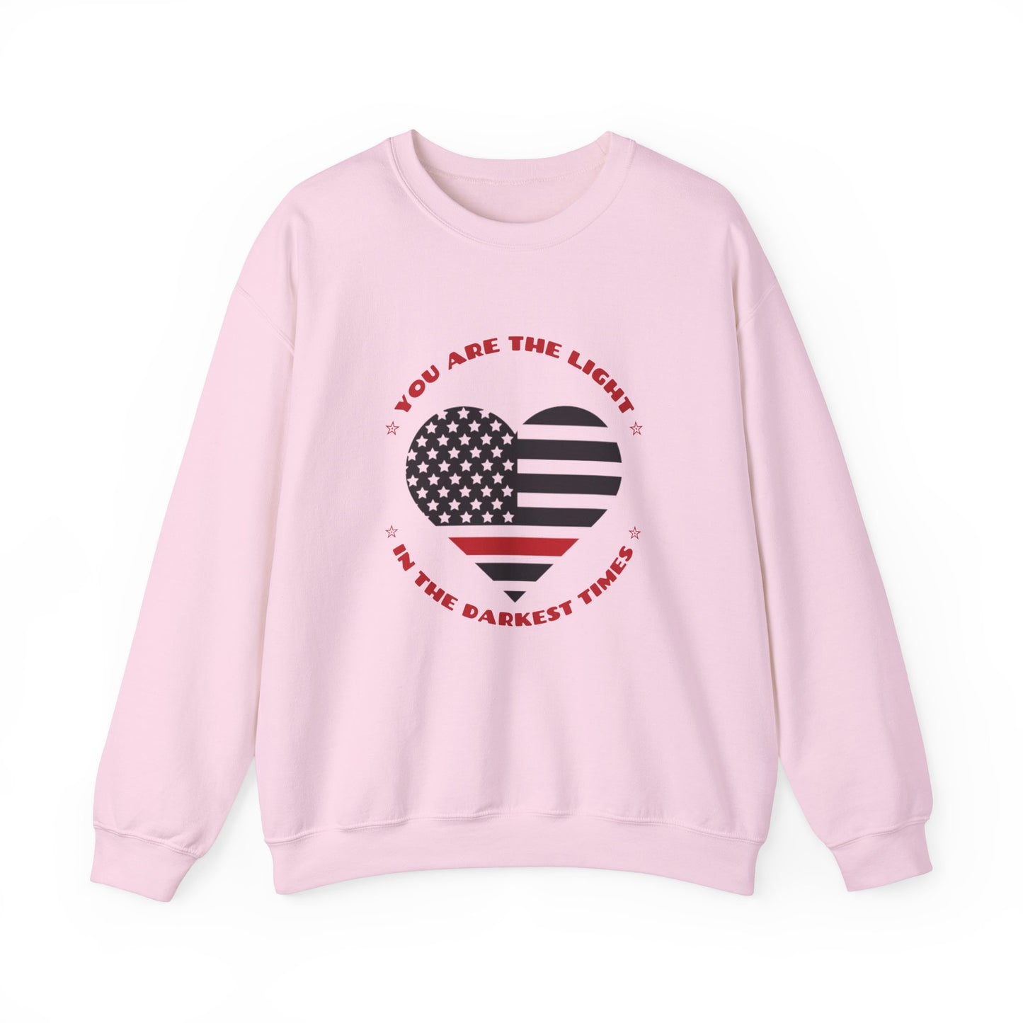 Firefighter Unisex Heavy Blend Crewneck Sweatshirt – You are the light in the darkest times
