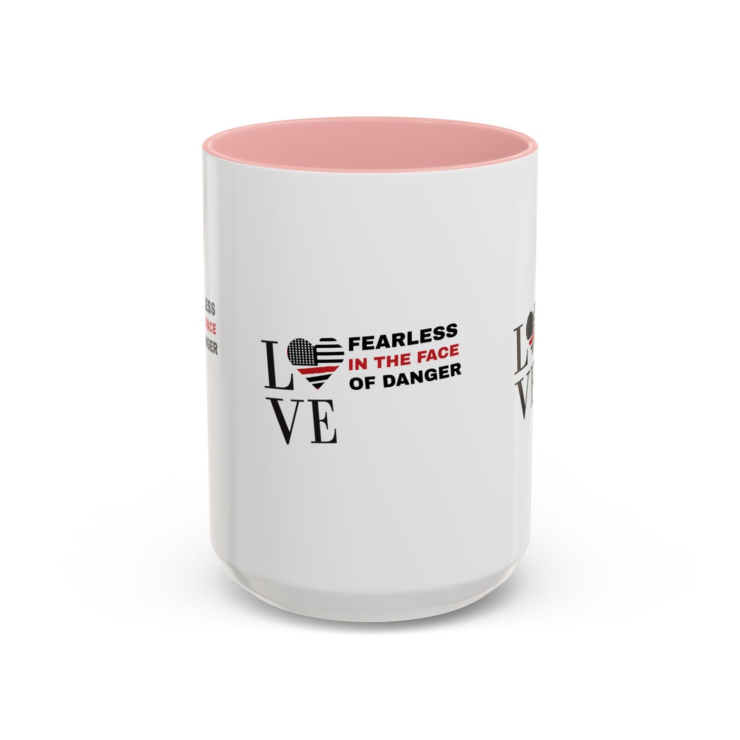 Firefighter Accent Coffee Mug – Fearless in the face of danger