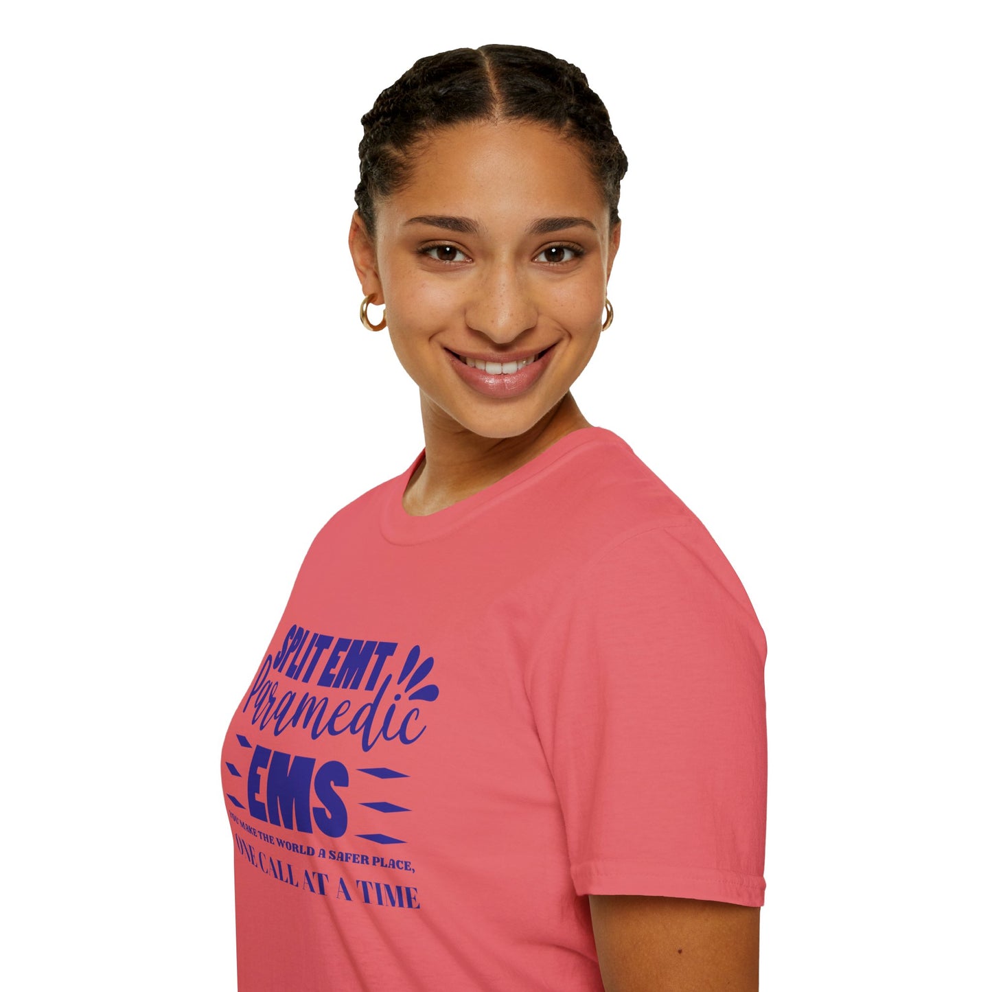 EMS Inspiration Softstyle T-Shirt – You make the world a safer place, one call at a time
