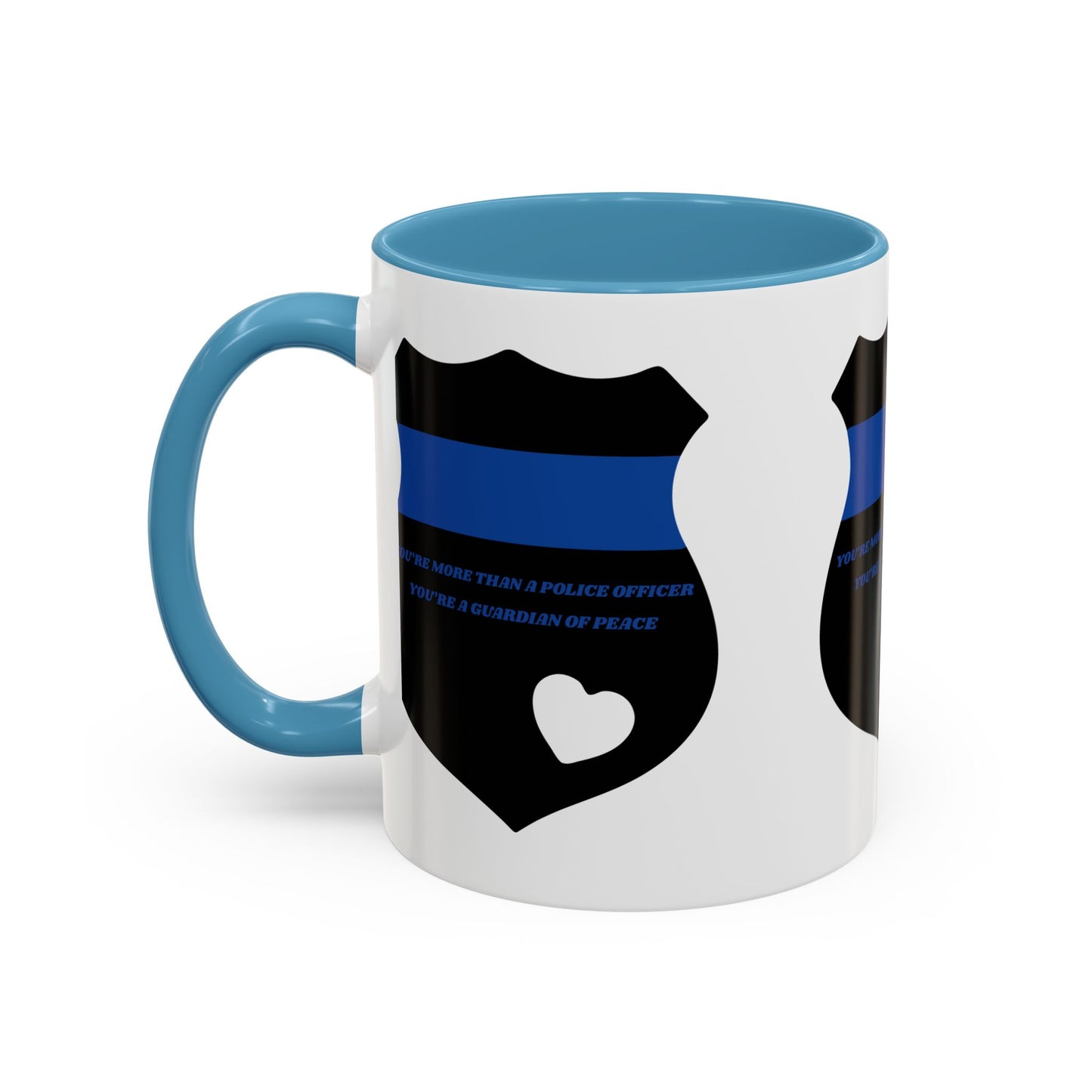 Police Accent Coffee Mug – You’re more than a police officer—you’re a guardian of peace