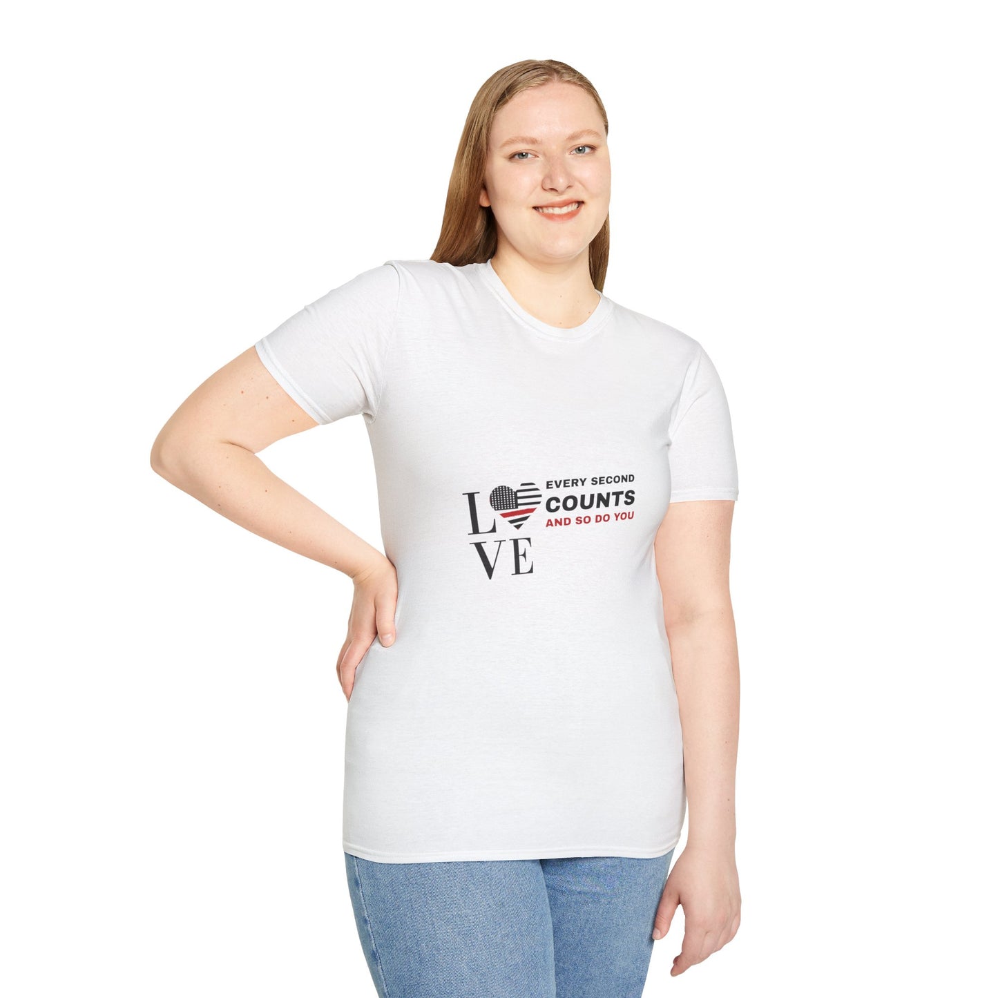 Firefighter Softstyle T-Shirt – Every second counts, and so do you