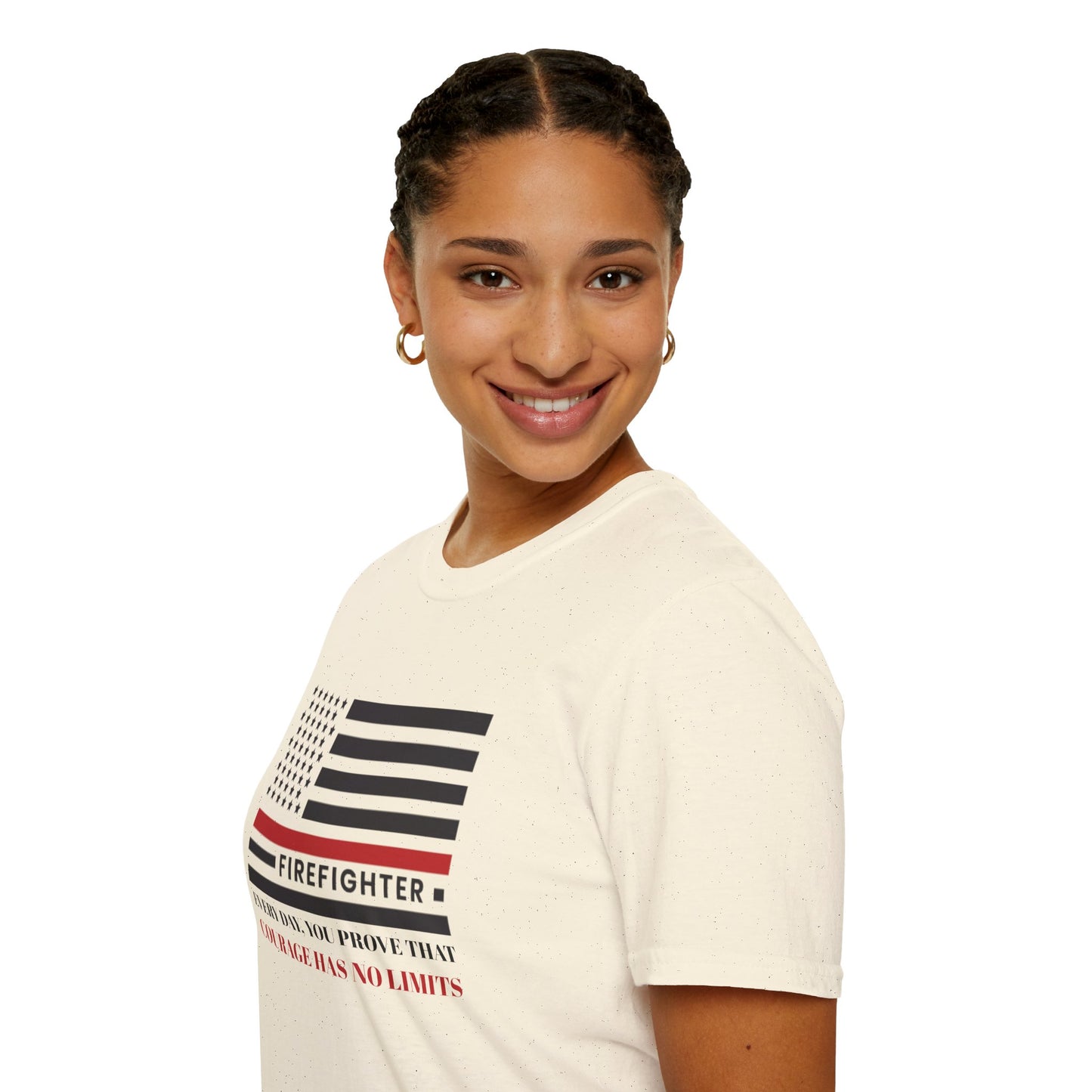 Firefighter Softstyle T-Shirt – Every day, you prove that courage has no limits
