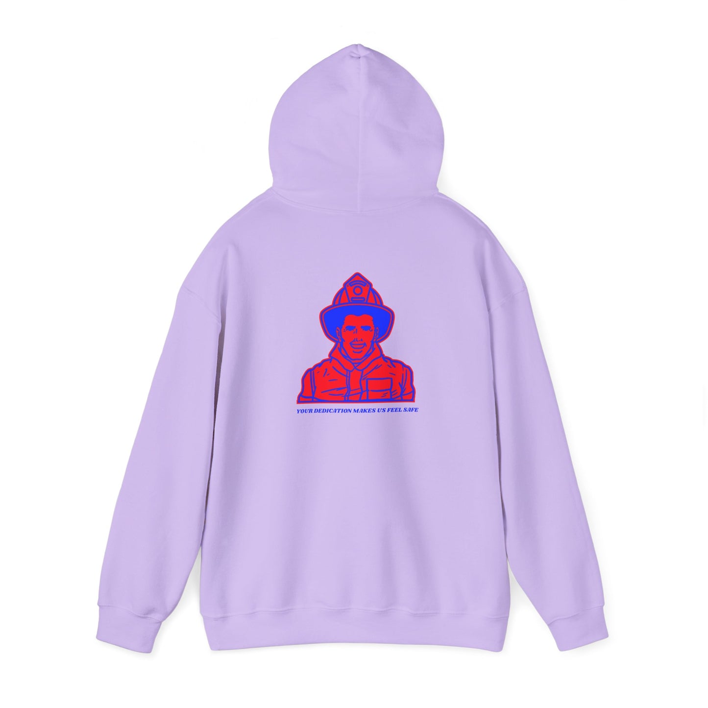 Firefighter Hooded Sweatshirt – Your dedication makes us feel safe