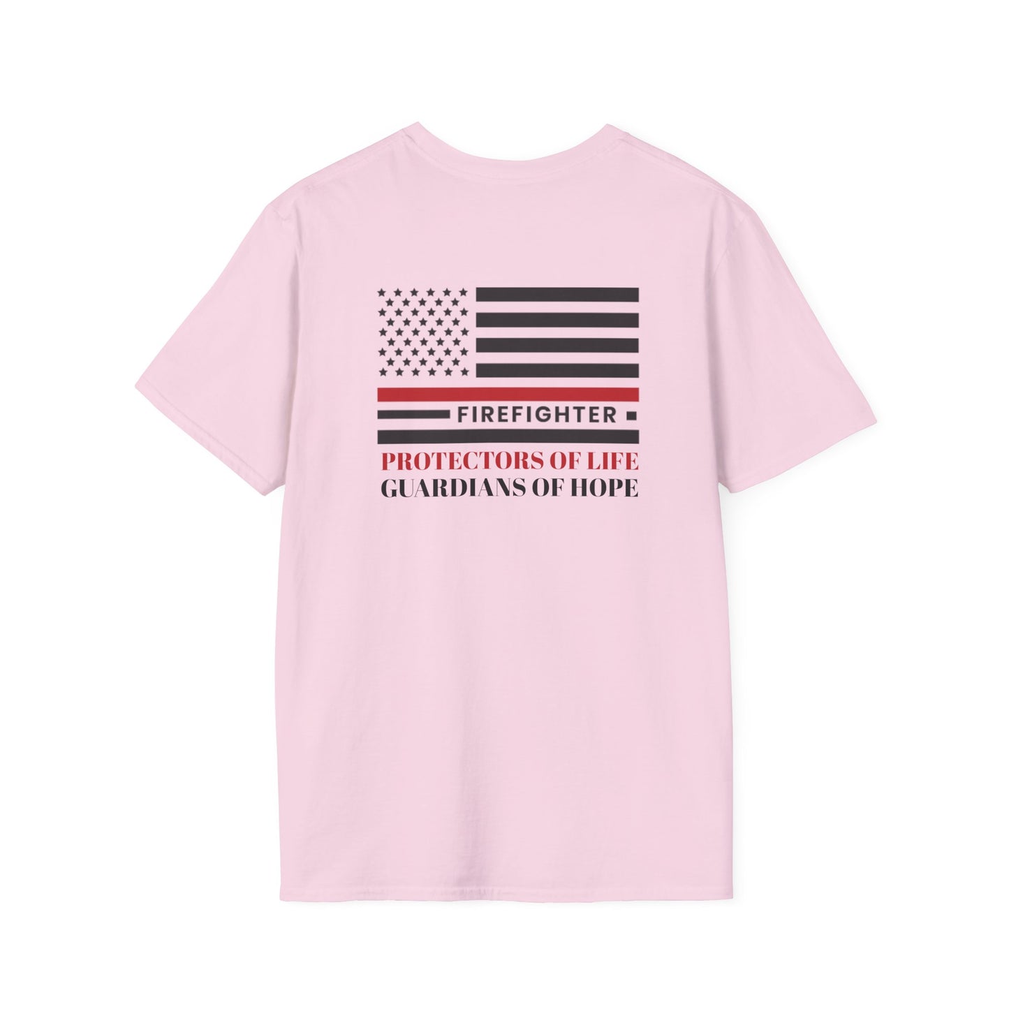 Firefighter Softstyle T-Shirt – Firefighters: Protectors of life, guardians of hope