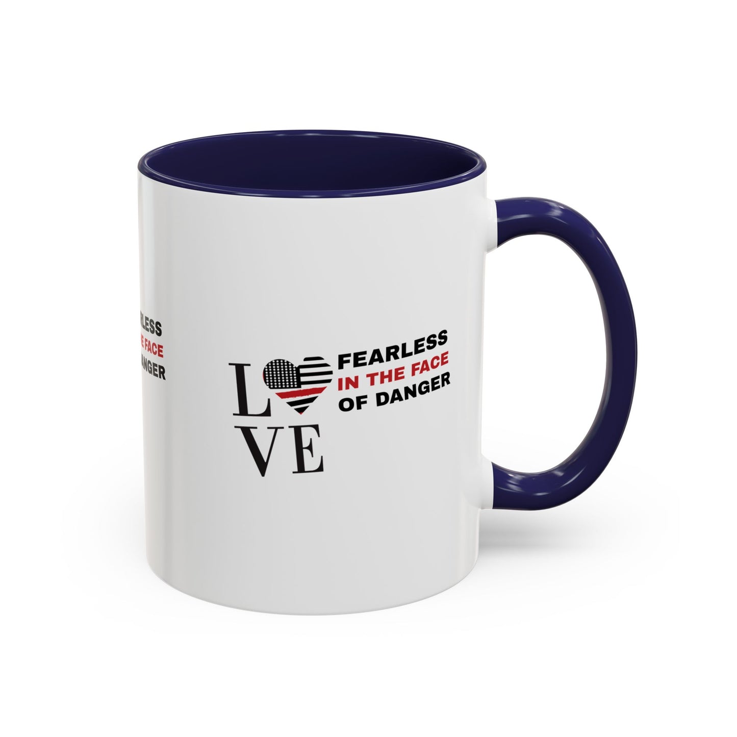 Firefighter Accent Coffee Mug – Fearless in the face of danger