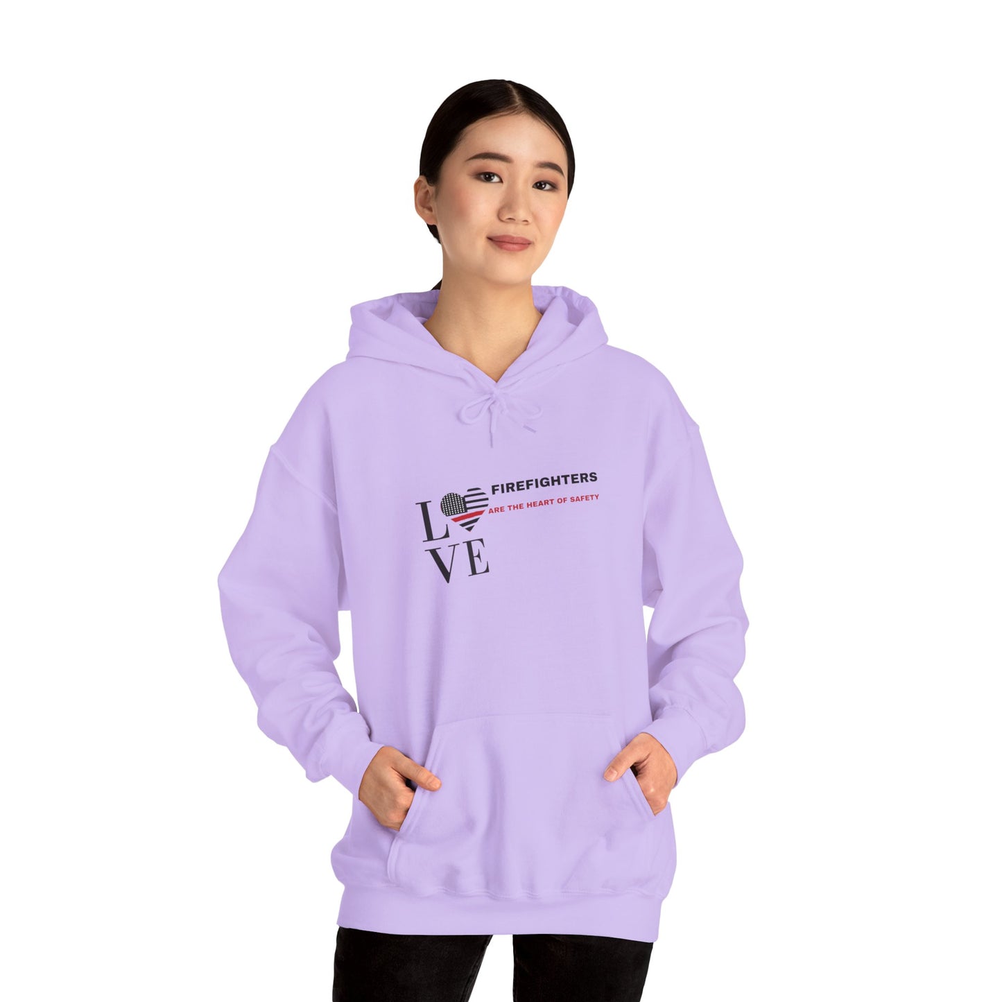 Firefighter Hooded Sweatshirt – Firefighters are the heart of safety
