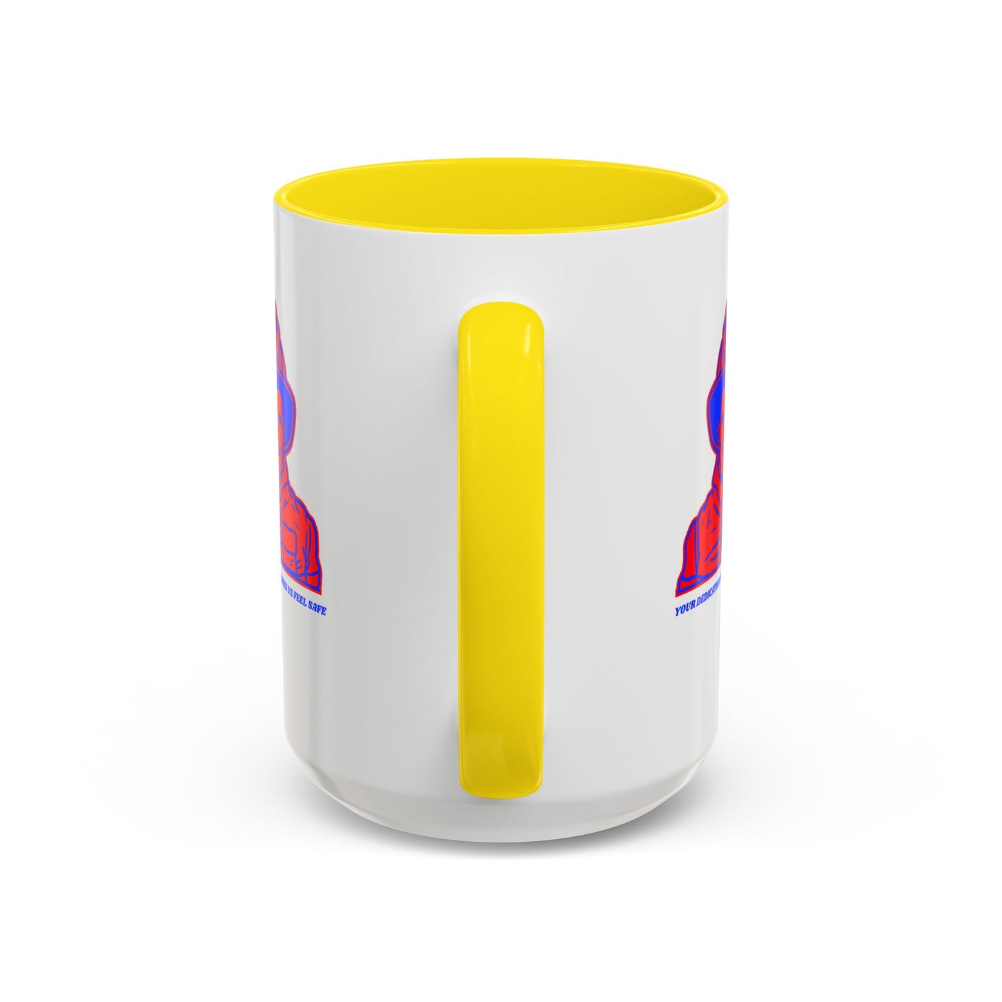 Firefighter Accent Coffee Mug – Your dedication makes us feel safe