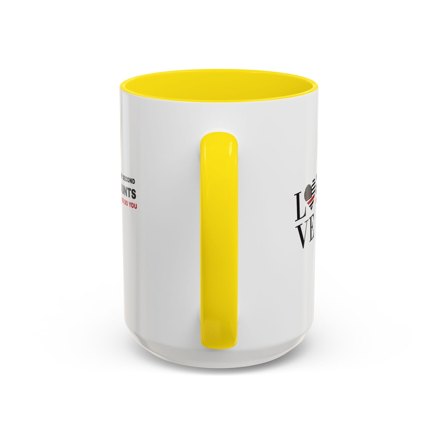 Firefighter Accent Coffee Mug – Every second counts, and so do you