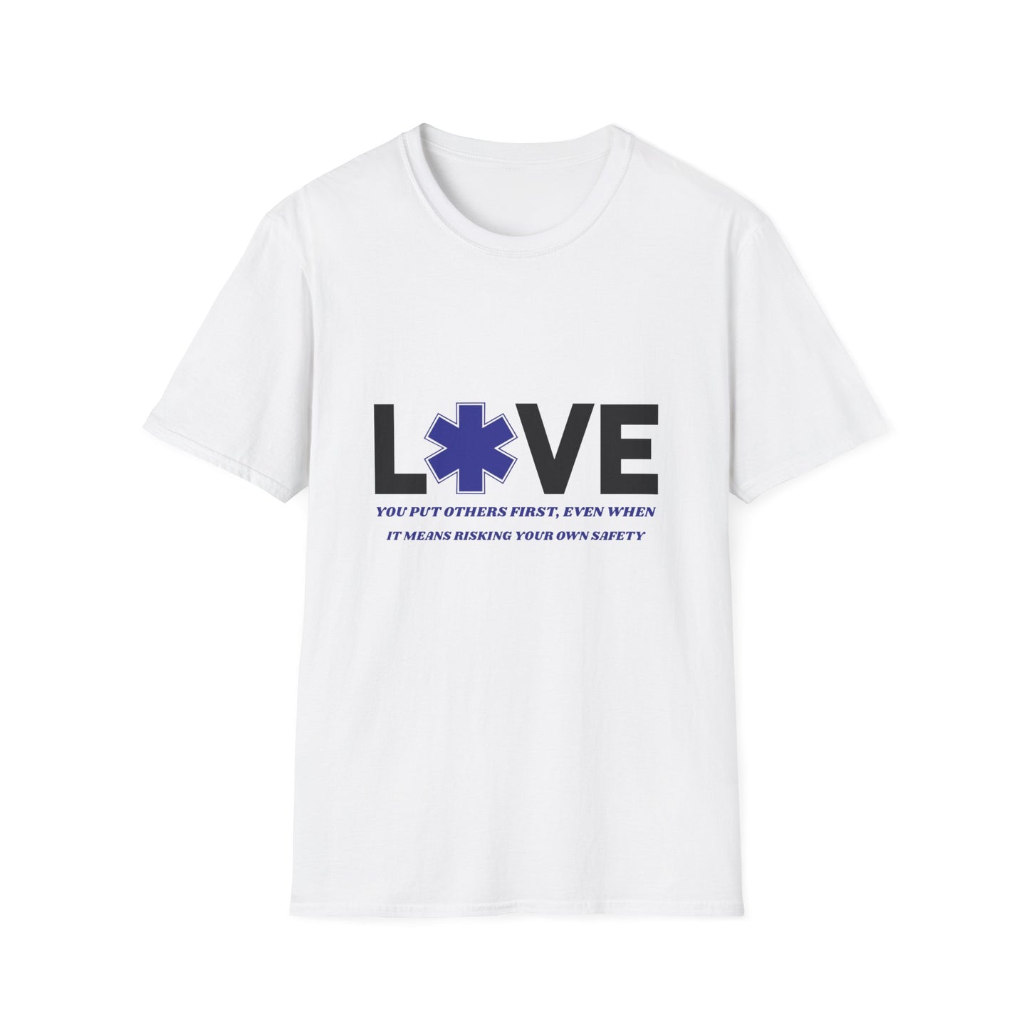 EMS Inspiration Softstyle T-Shirt – You put others first, even when it means risking your own safety
