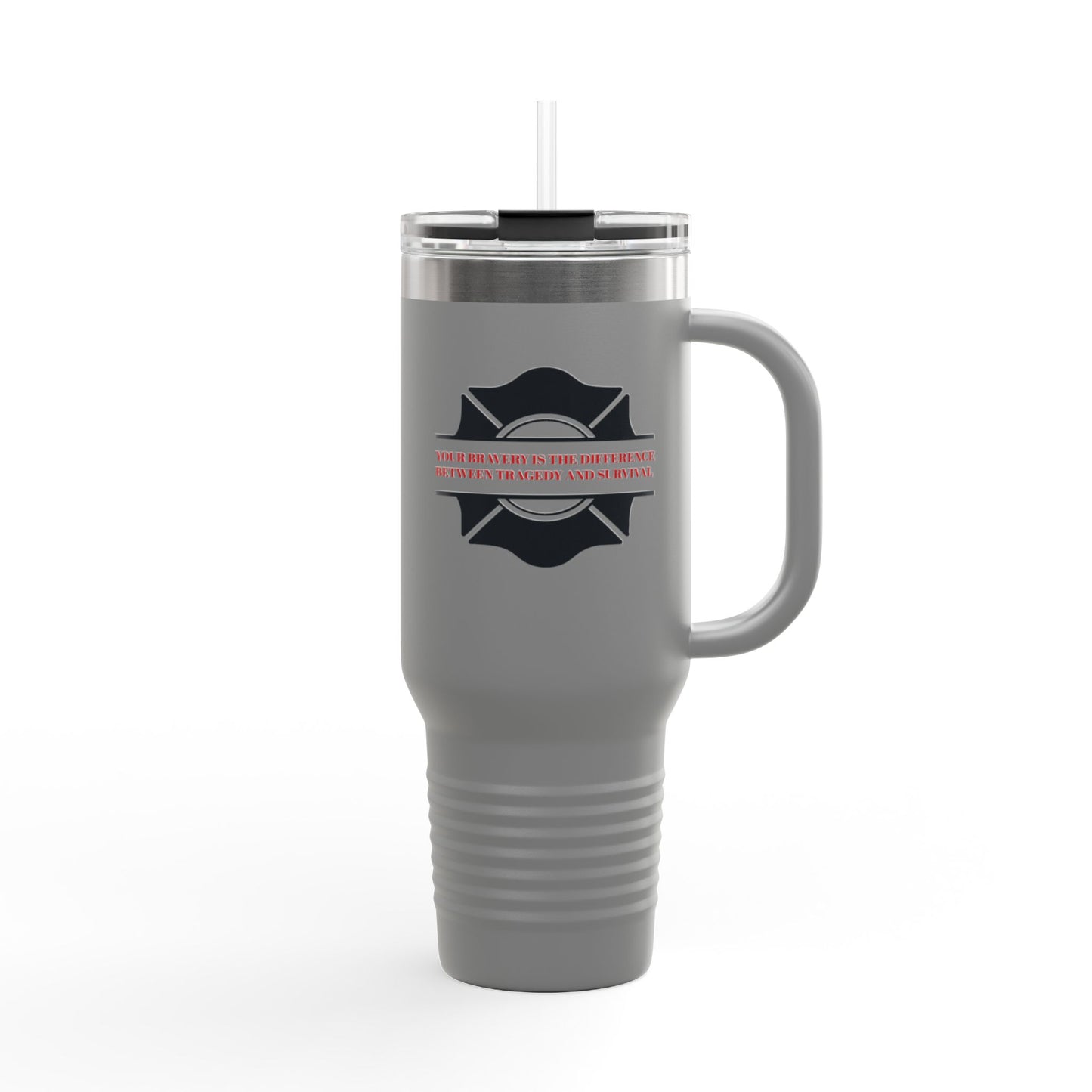 Firefighter Insulated Travel Mug, 40oz – Your bravery is the difference between tragedy and survival
