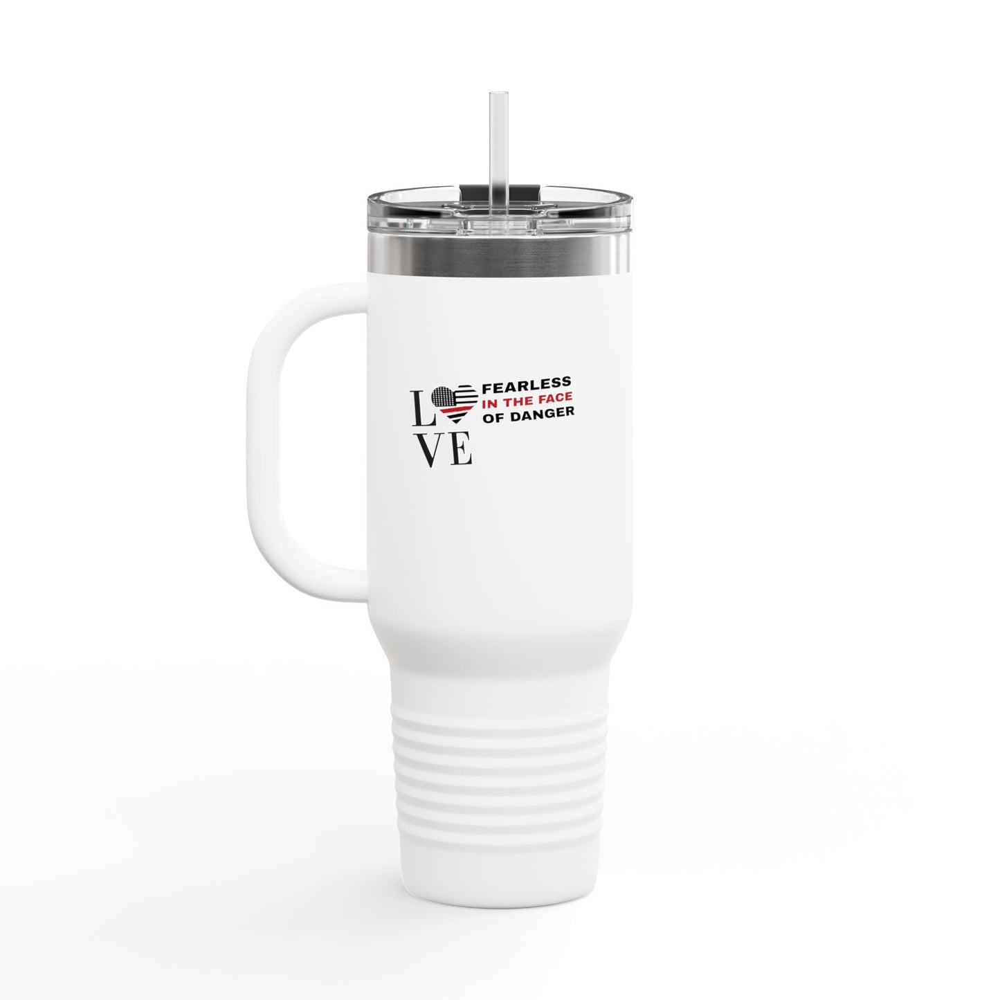 Firefighter Insulated Travel Mug, 40oz – Fearless in the face of danger