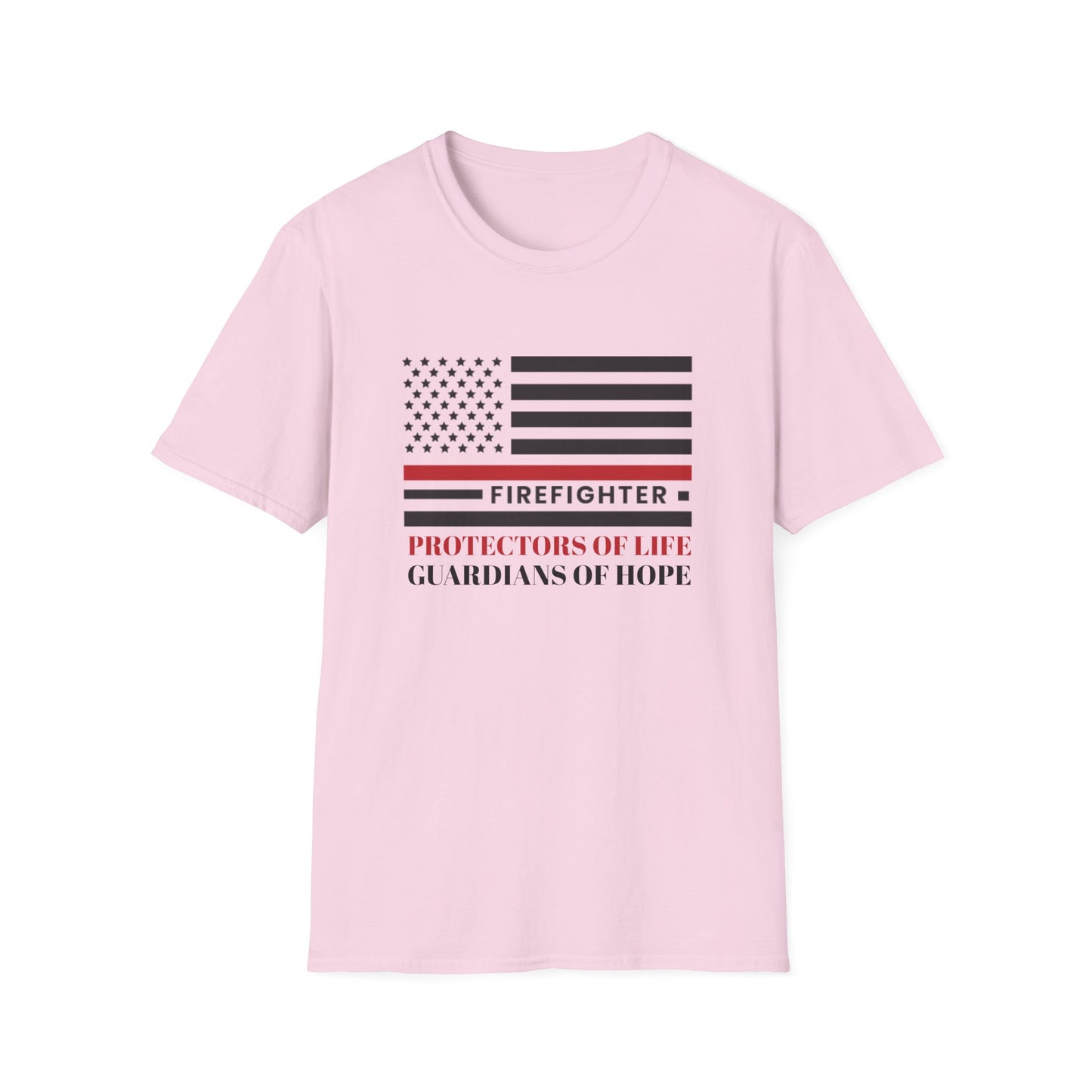 Firefighter Softstyle T-Shirt – Firefighters: Protectors of life, guardians of hope