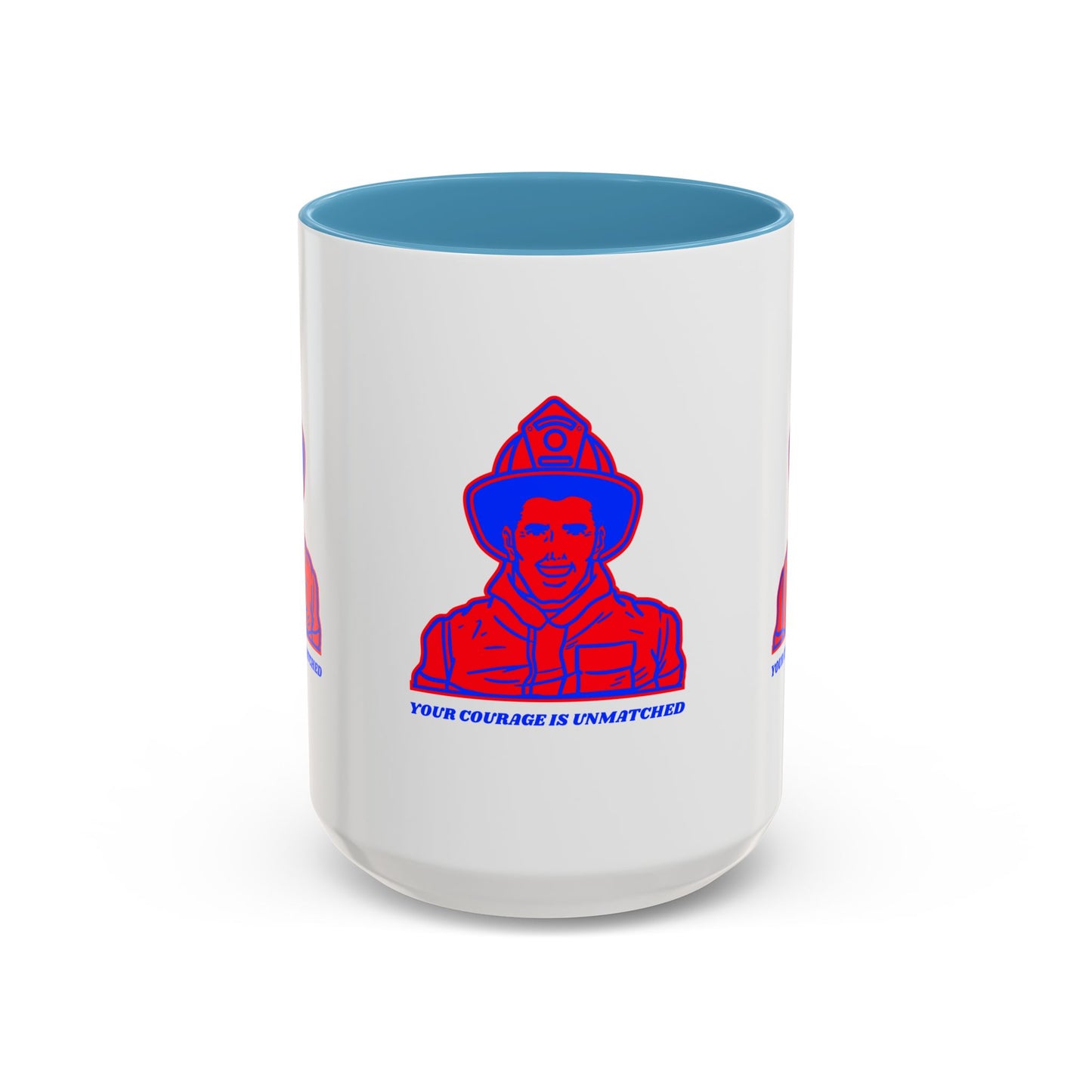Firefighter Accent Coffee Mug – Your courage is unmatched