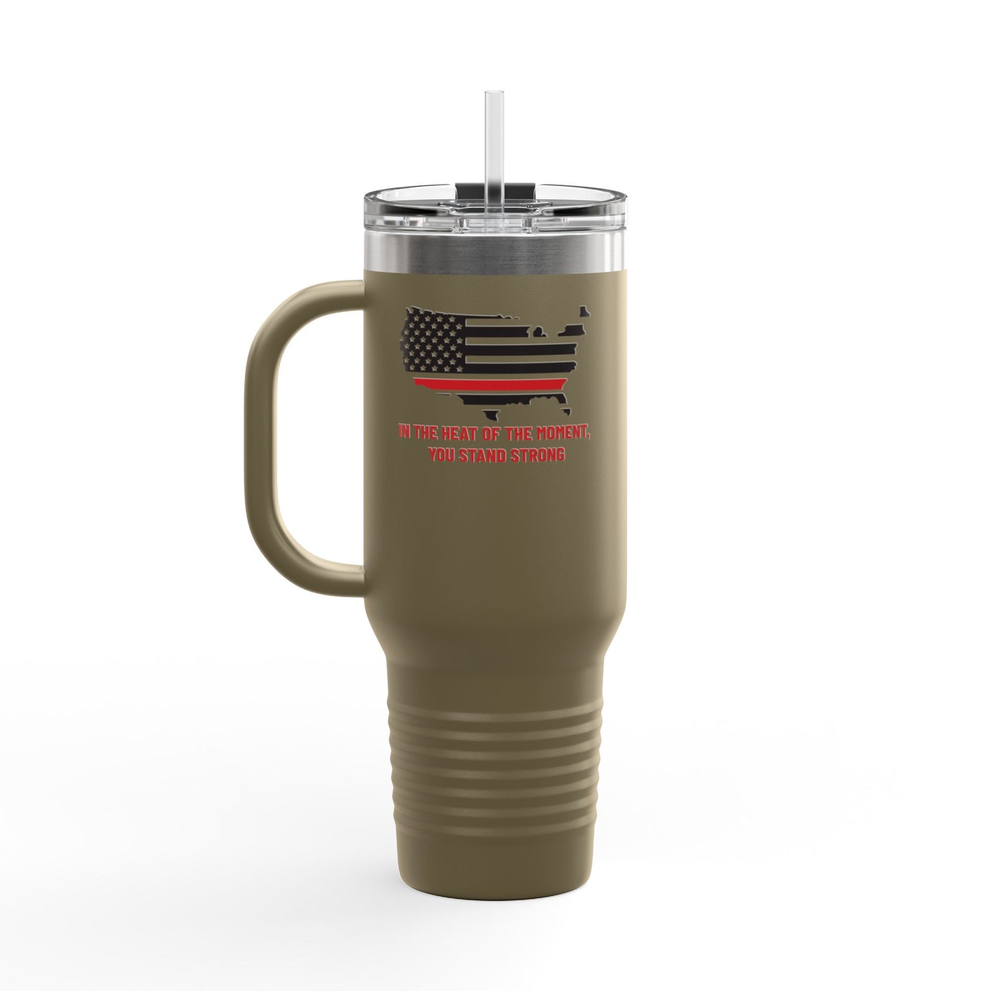 Firefighter Insulated Travel Mug, 40oz – In the heat of the moment, you stand strong