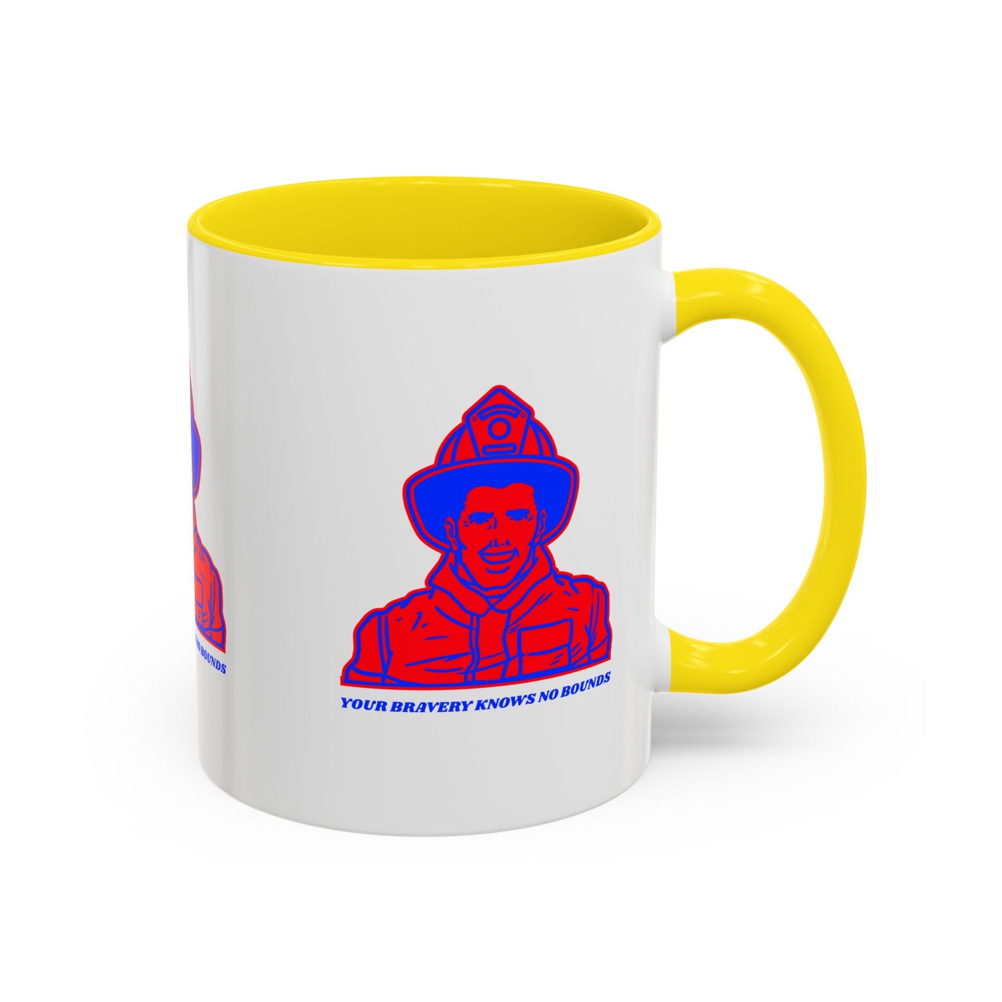 Firefighter Accent Coffee Mug – Your bravery knows no bounds