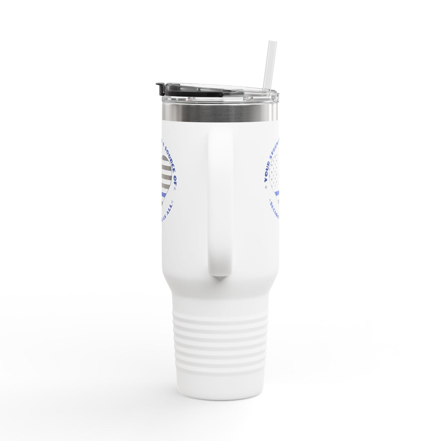 Police Insulated Travel Mug, 40oz – Your strength is a source of security for us all