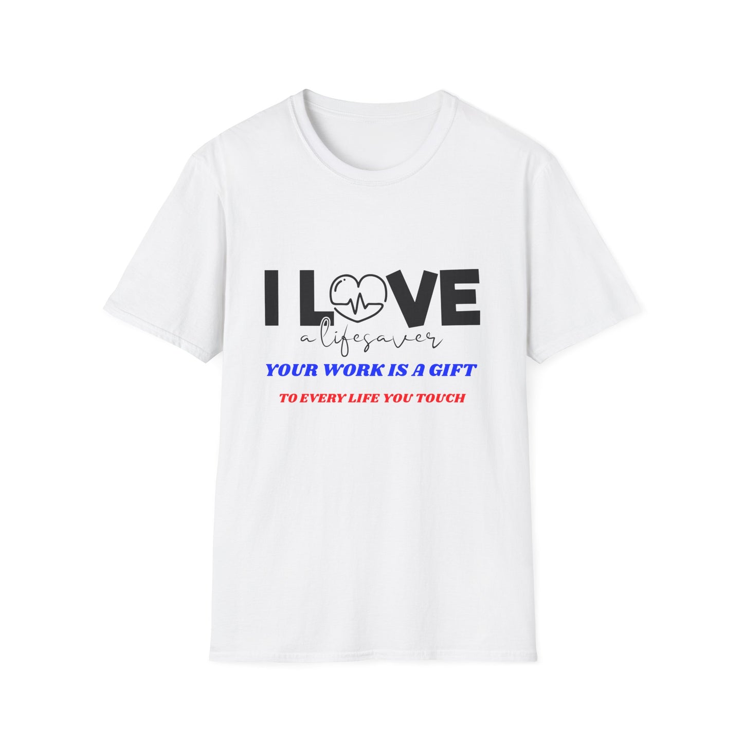 EMS Inspiration Softstyle T-Shirt – Your work is a gift to every life you touch