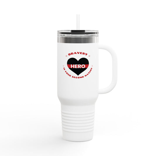 Firefighter Insulated Travel Mug, 40oz – Bravery is your second nature