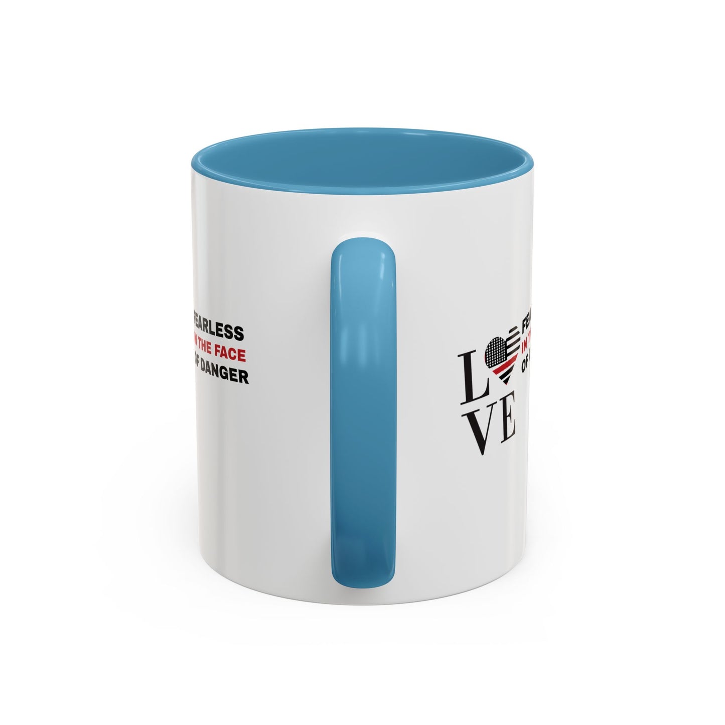 Firefighter Accent Coffee Mug – Fearless in the face of danger