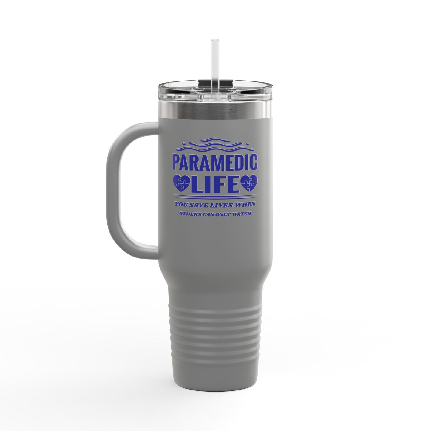 EMS Insulated Travel Mug, 40oz - You save lives when others can only watch